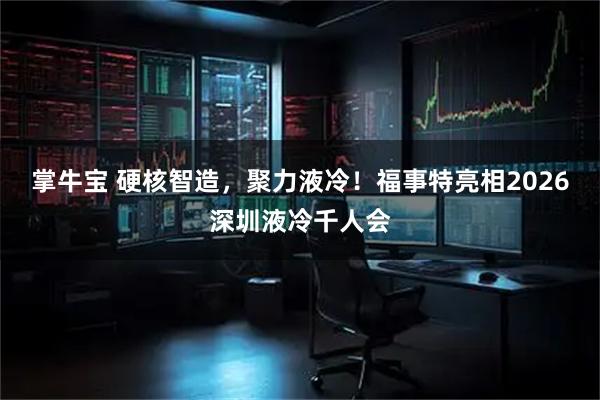 掌牛宝 硬核智造，聚力液冷！福事特亮相2026深圳液冷千人会